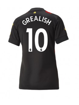 Manchester City Jack Grealish #10 Auswärtstrikot für Frauen 2022-23 Kurzarm